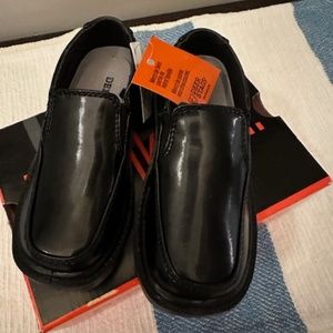 Little Boys Deer Stag Dress Shoes, 7 Wide